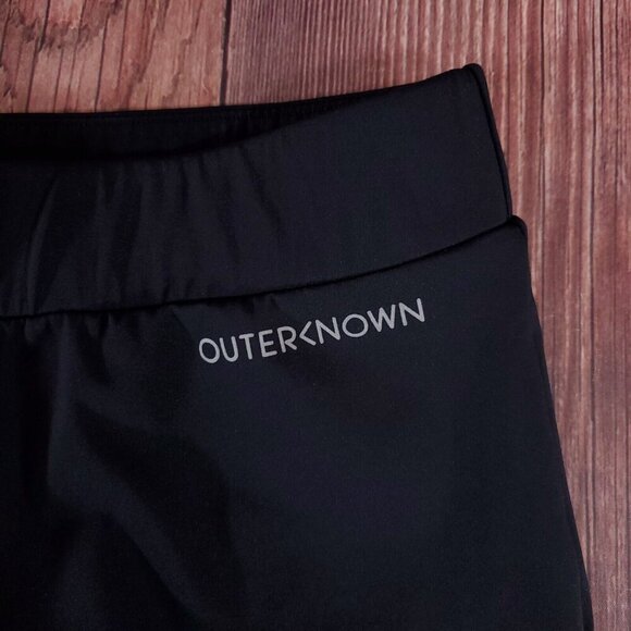 Outerknown Active OK Womens Size Small Black Vented Leggings Athleisure Athletic - Picture 4 of 13